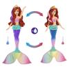MATTEL Princess Ariel pohyb a Mořská panna let a HPD43 Disney/Disney Pojďme si hrát! [Panenka / Panenka] [Pohyblivý ocas] [Převlékací panenka] [3 více]