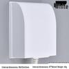 Waterproof Bathroom Socket Cover for Shower & Water Heater Protection