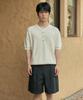 Wednesday Oasis Washable Minimal Henley Neck Half Knit_Ivory(Wc26Kn46)