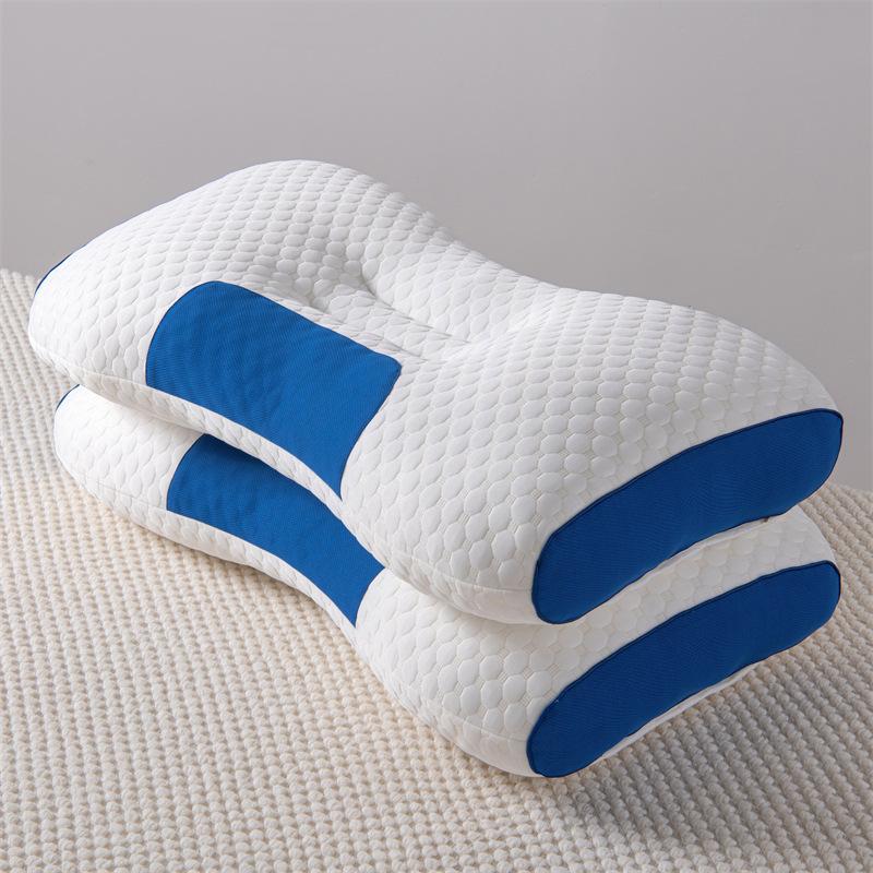 Knitted Pillow Core Non-collapse Household Neck Pillow 48x74cm Pillow Core
