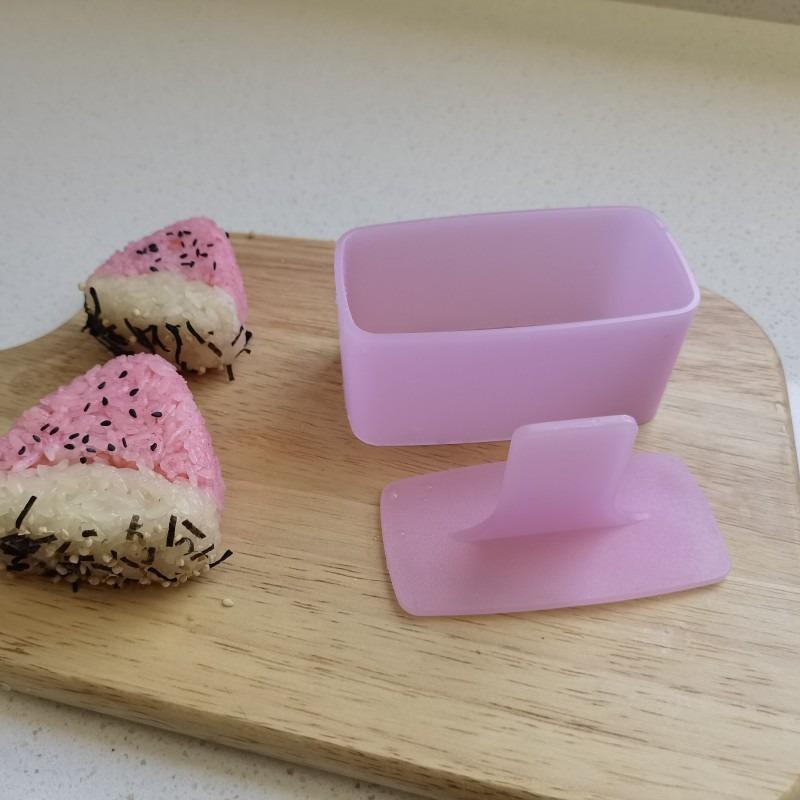 

Форма для шариков из молотого риса, сделай сам, форма для суши, военный корабль, инструменты для выпечки, многослойные суши, дополнительная еда, розовые инструменты для суши Sushi mold without spoon розовый