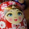 Wooden Painted Russian Nesting Dolls: 5, 7, 10, or 15 Layer Craft Toy & Souvenir