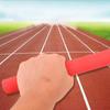 Stainless Steel Foam Relay Baton for Track and Field Outdoor Running