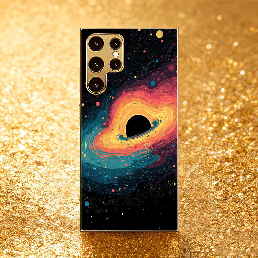 Universum Schutzhülle High-End Galvanisiertes Glas Handyhülle für Samsung Galaxy S26 S25 S24 S23 S22 S21 FE, Ultra, Plus