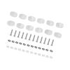 12PCS Plastic Material Machine Head Tuner Screws Washers Included Tuning Key Buttons  For Guitars