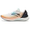 Cushioned Slip-Resistant Abrasion-Resistant Low-Top Running Shoes Men's White Orange Blue Sneakers 112335588-1