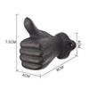 Vintage Daumen Handfläche Arm Gusseisen Dekorativer Haken Geeignet zum Aufhängen von Hüten Geschenk Multifunktionale Wanddekoration