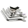 XL883 Motorcycle Exhaust Pipe Electroplated Muffler for 2004-2013 Models