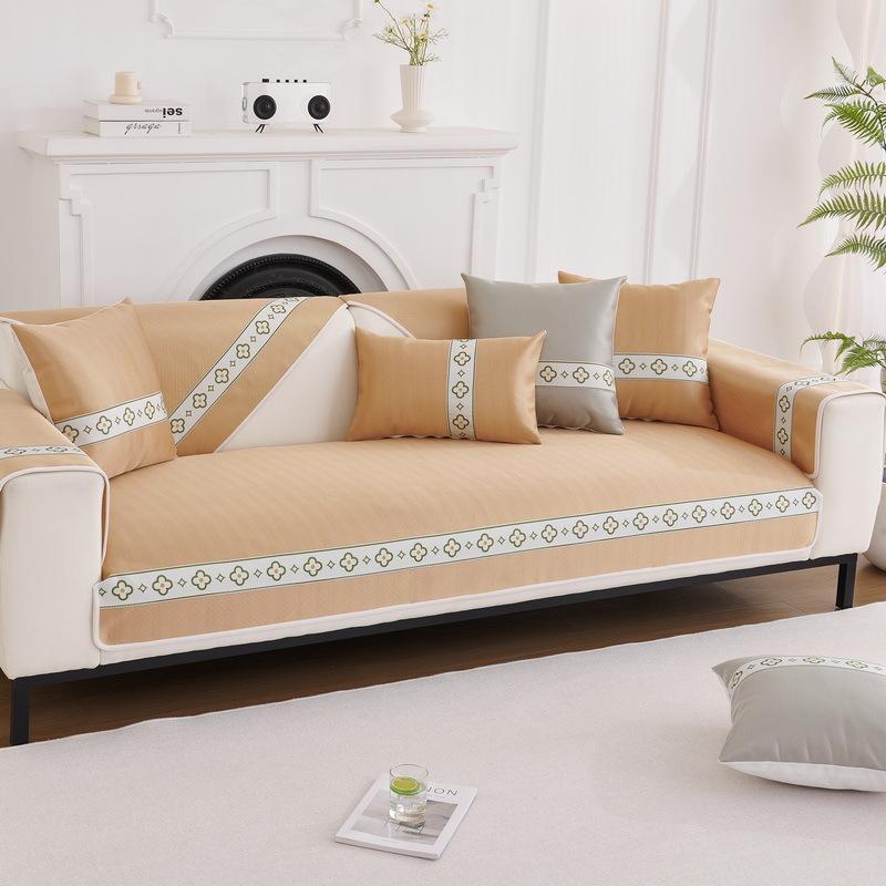 High-End Sofa Cushion Summer Summer Summer Mat Cushion Fashionable Simple Modern Cover Cover Cloth New Chinese Summer Style