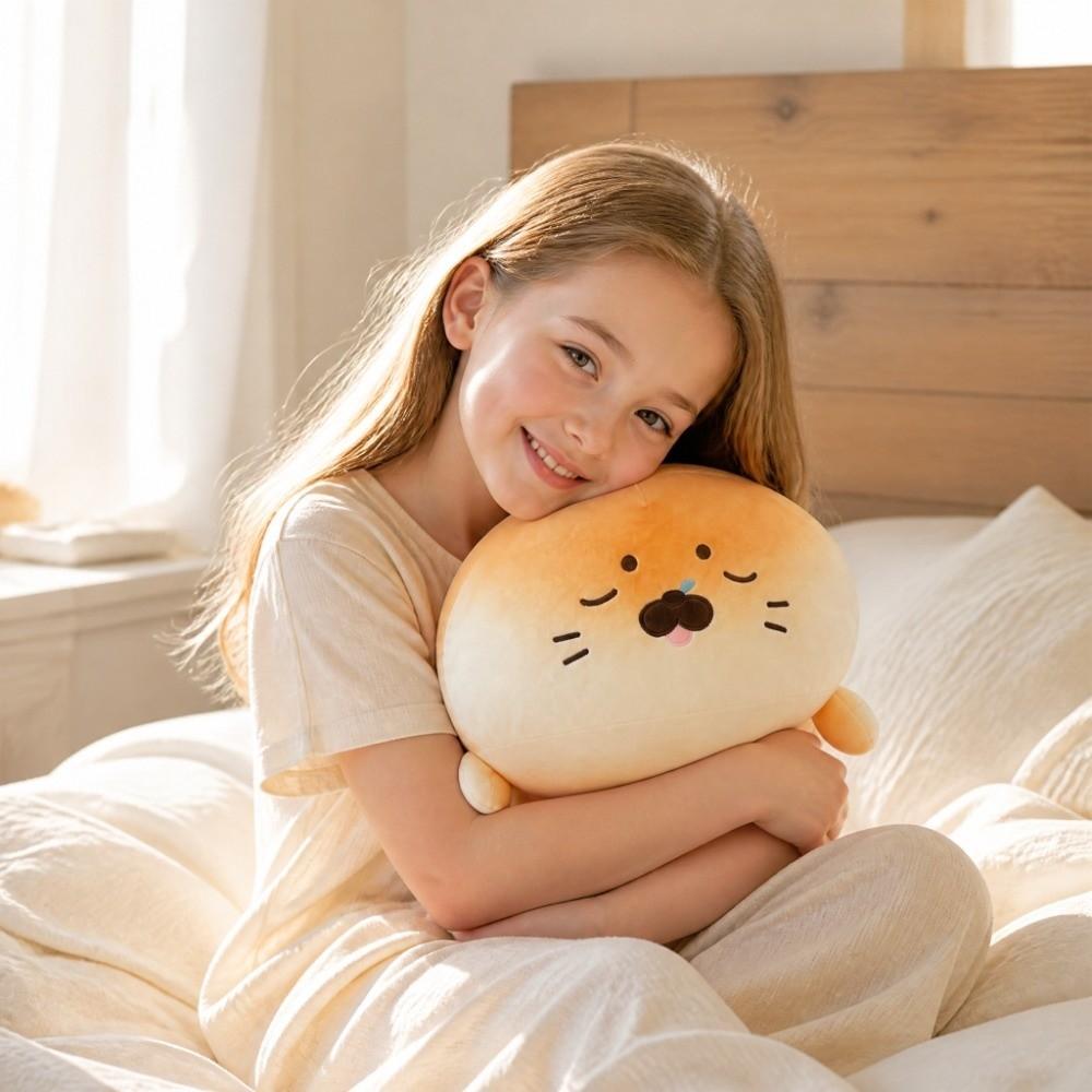 Very Soft Bread Seal Plush Toy Filled Marine Animal Plush Toy Bread Seal Doll Birthday Gifts