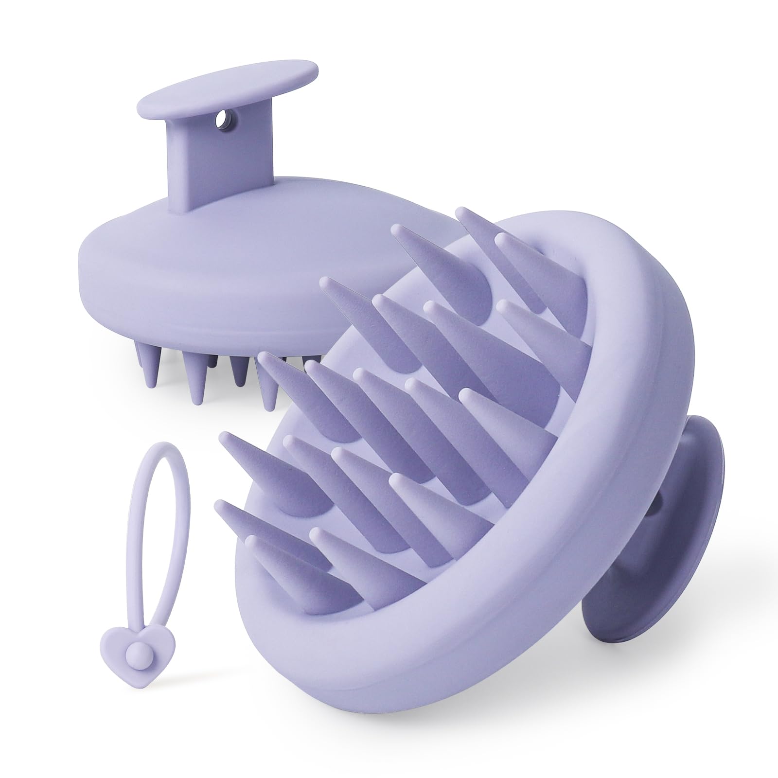 

AIMIKE Silicone Shampoo Brush with Detachable Scalp Massage Pore Cleansing Scalp Washing Scalp Cleansing Shampoo Hair Brush for Hair Washing Head