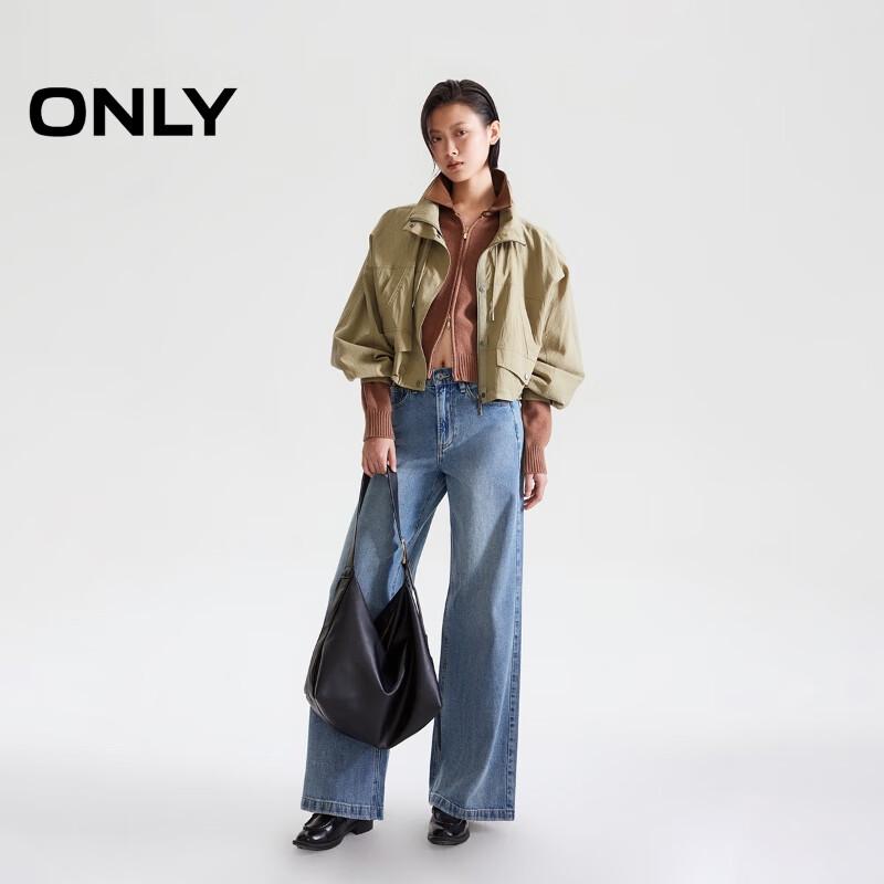 ONLY Women s 2025 Spring Stand-Collar Short Jacket S
