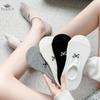 Słodkie kokardki niewidoczne skarpetki śliczne uniwersalne trendy proste skarpetki żeglarskie płytkie usta antypoślizgowe cienkie damskie skarpetki