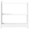 Billiard Cue Stand Particleboard 60 x 20 x 57 cm White