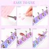 Magnetic Base Nail Stand 2 Base Nail Art Practice Holder Nail Display Stand  Nail Painting