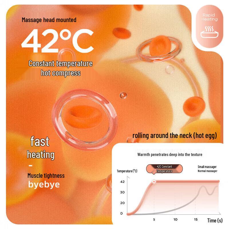 Little Bear U-shaped Neck Massager Pillow with Heat