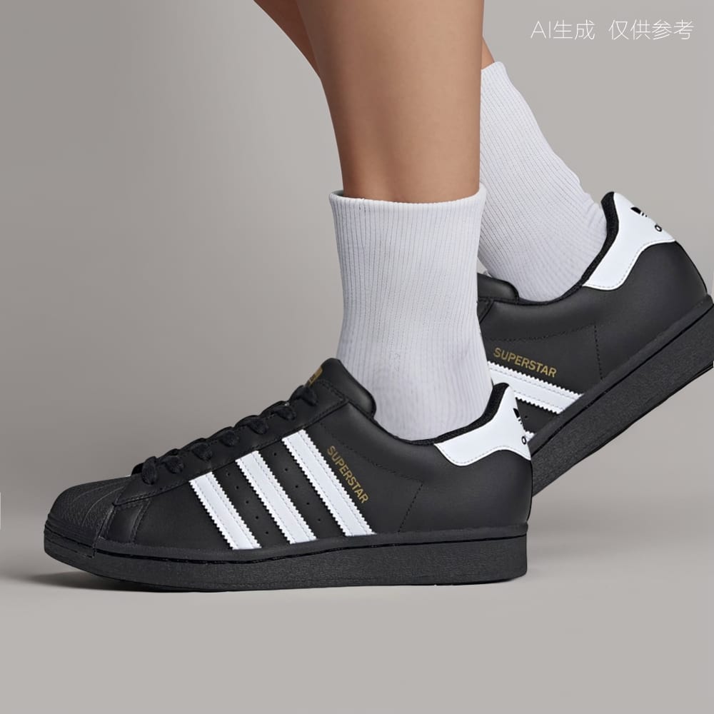 Superstar Adidas Originals 'Core Black White' EG4959