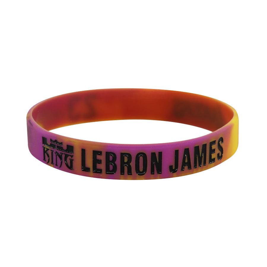 Douyin Popular NBA Star Signature Luminous Silicone Sports Bracelet/Wristband