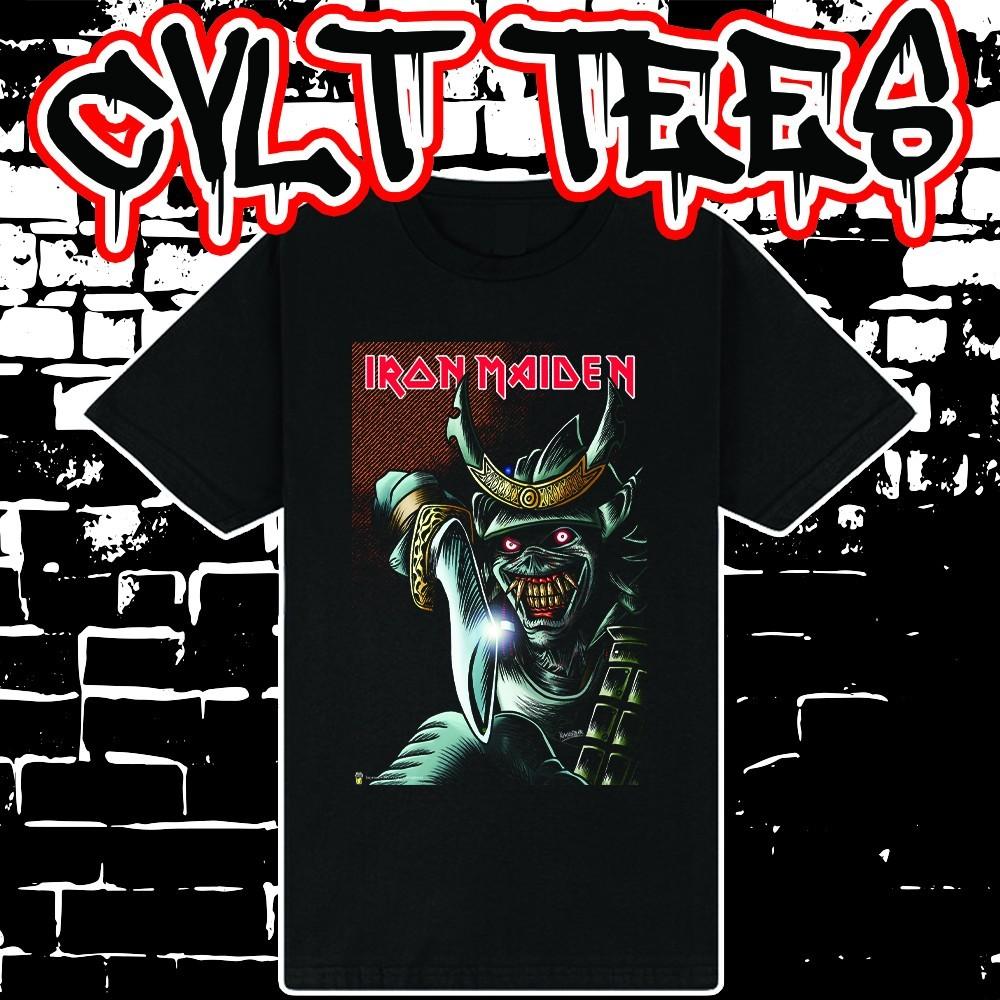 Iron Maiden style Band Tee ~ 100% Cotton Unisex T-Shirt