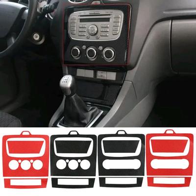Adesivo per console aria condizionata auto, protezione aria condizionata in fibra di carbonio, decorazione interna auto per Ford Focus 2 2009, 2010, 2011, 2012 e 2013