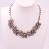 Short Necklace, Female Crystal, European and American Retro Big-name Full Diamond Decorative Collarbone Chain Accessories