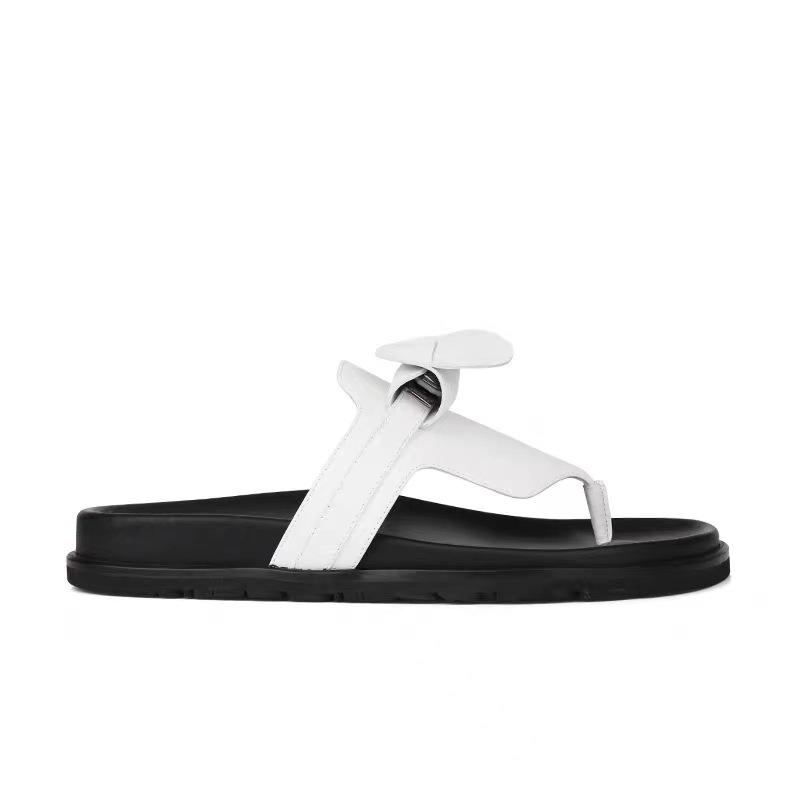 [Shei Su Yinyin] Replica classica~ ke * lucchetto sandali infradito casual con plateau per l'estate da donna