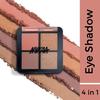 Nykaa Cosmetics Augen auf mich! 4 in 1 Quad Lidschatten-Palette - Work to Play