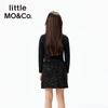 Little MO&Co. Girls' Antibacterial Long-Sleeved Bow T-shirt