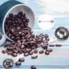 Rustless Steel Double Spoon Double End Coffee Scoop Multi Spec Seasoning Spoon  Cafe Bar