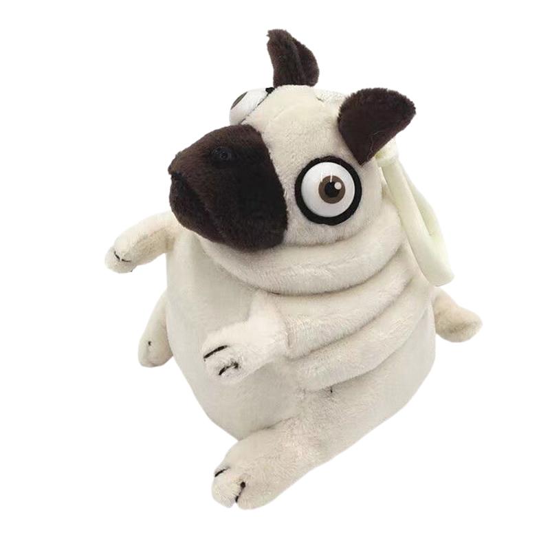 Kawaii Plush Toys 10/14Cm Ugly And Cute Sand Dog Sitting Pug Dogs Toy Stuffed Dolls For Kids Children Birthday Gift