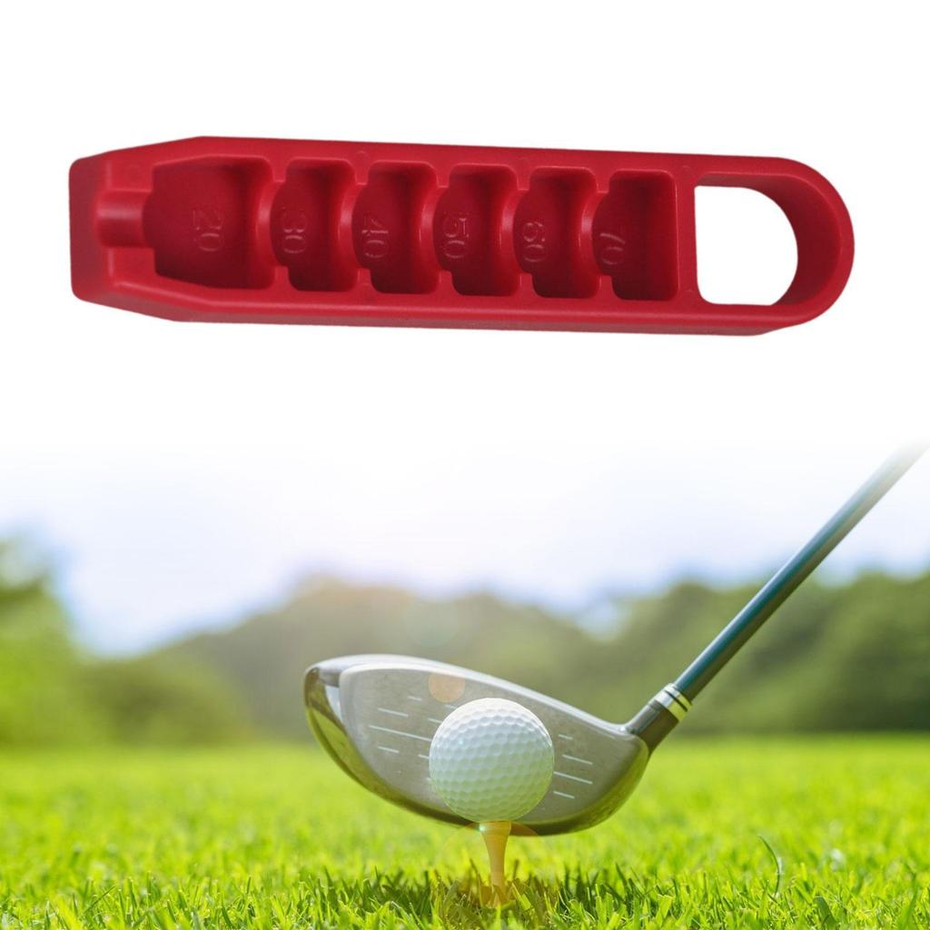 Golf Tee Height Adjuster Easy to Use Measuring Device Gift Elevator