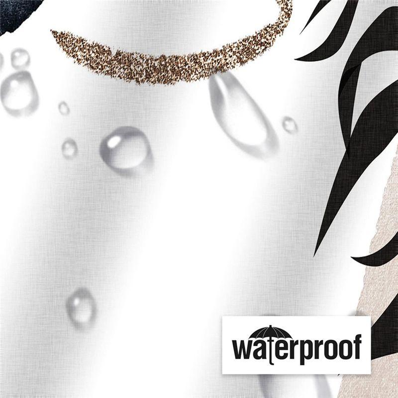 Guter Duschvorhang Wasserdichter Stoff Boho Badezimmervorhänge Heim Badezimmervorhänge Mit Haken Zubehör