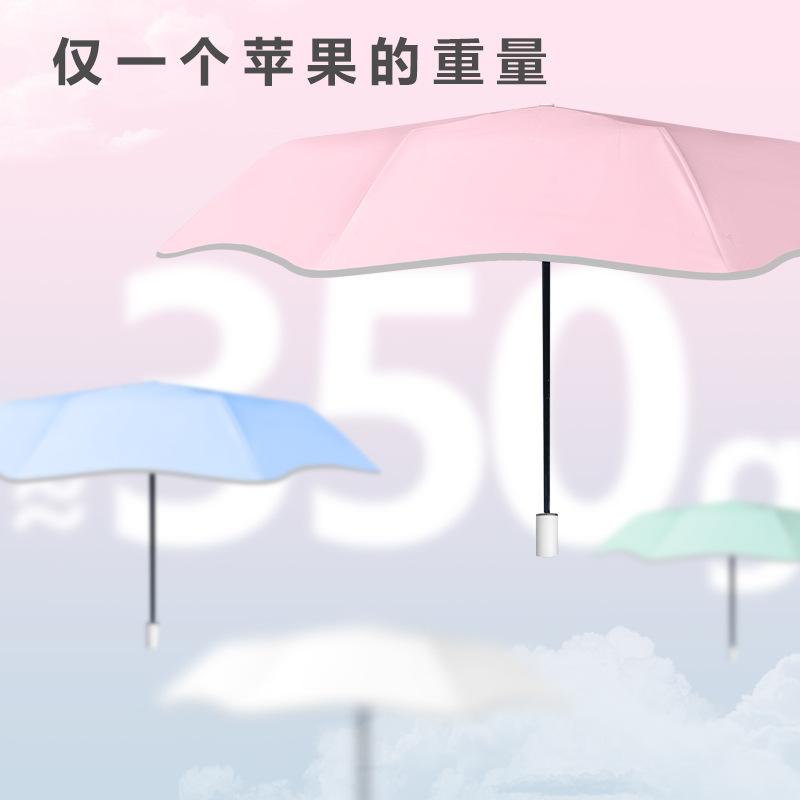 Fully automatic three-fold vinyl rounded corners, automatic opening and closing, folding umbrella hemming can be