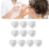 10pcs Replacement Earbud Silicone Cone Shaped Earbud Tips Set for Hearing Amplifier