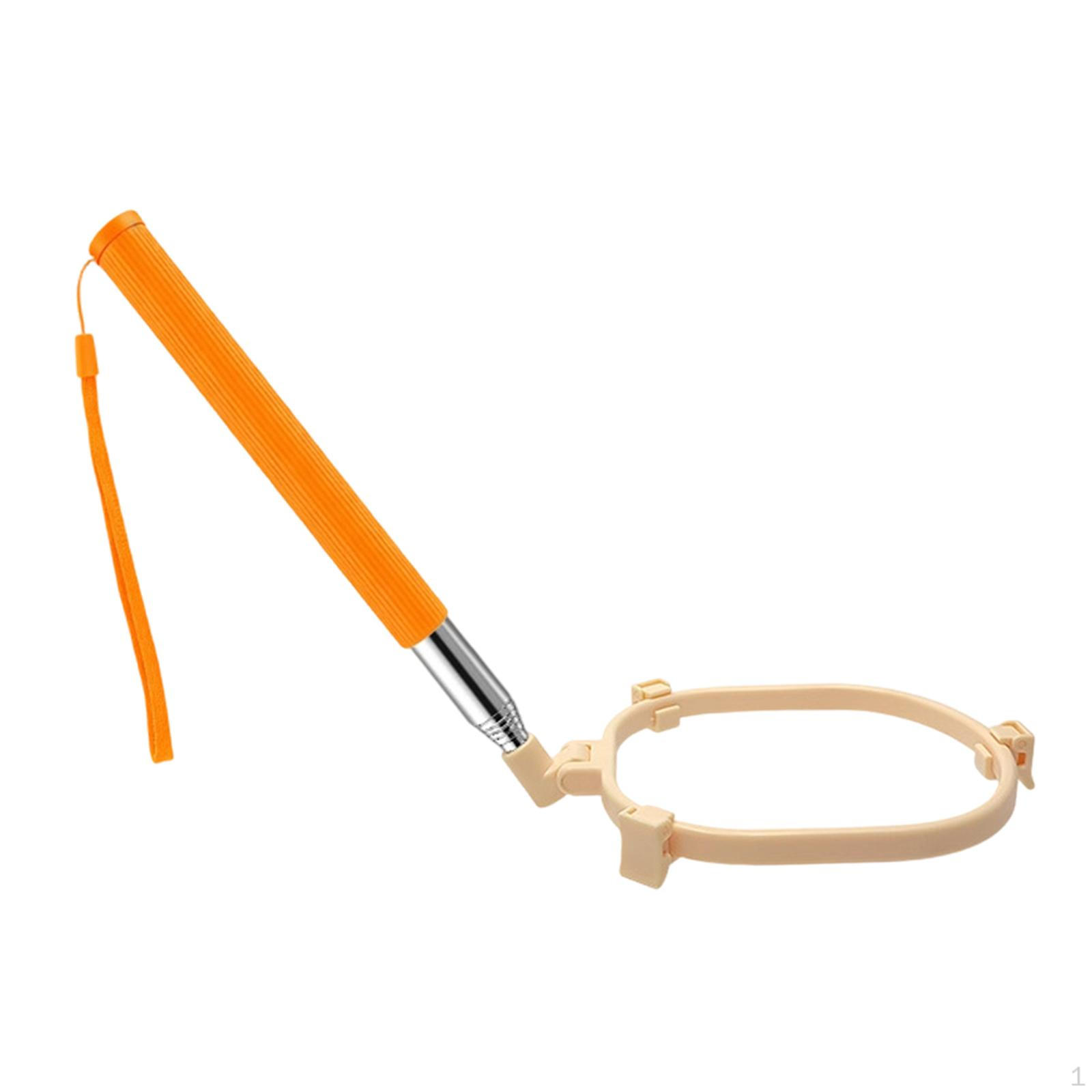 Dog Catcher Scooper Multifunctional Heavy Duty Cleanup Tool Pet Waste Picker for Yard Large
