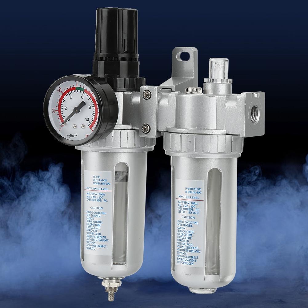 1ks Odlučovač vlhkosti pro vzduchový kompresor Filtr na olej a vodu Regulátor tlaku Maznice Nástroj