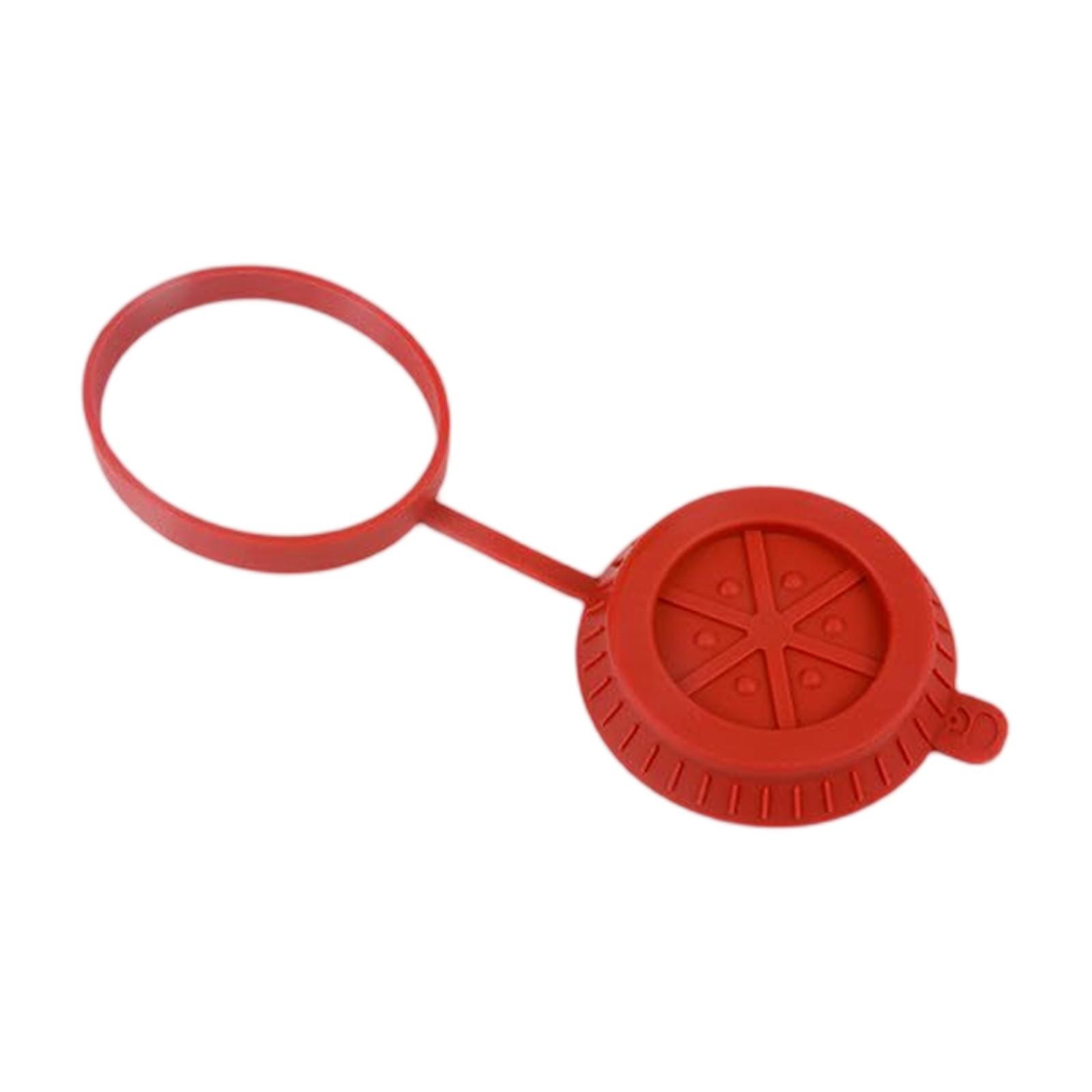 

Reusable Silicone Can Lids – Universal Beverage Can Covers For Freshness, And Spill One Size червоний