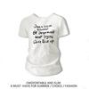 Women's Casual Motivational Quote Print T-shirt Slim Fit Short Sleeve Crew Neck Summer Top