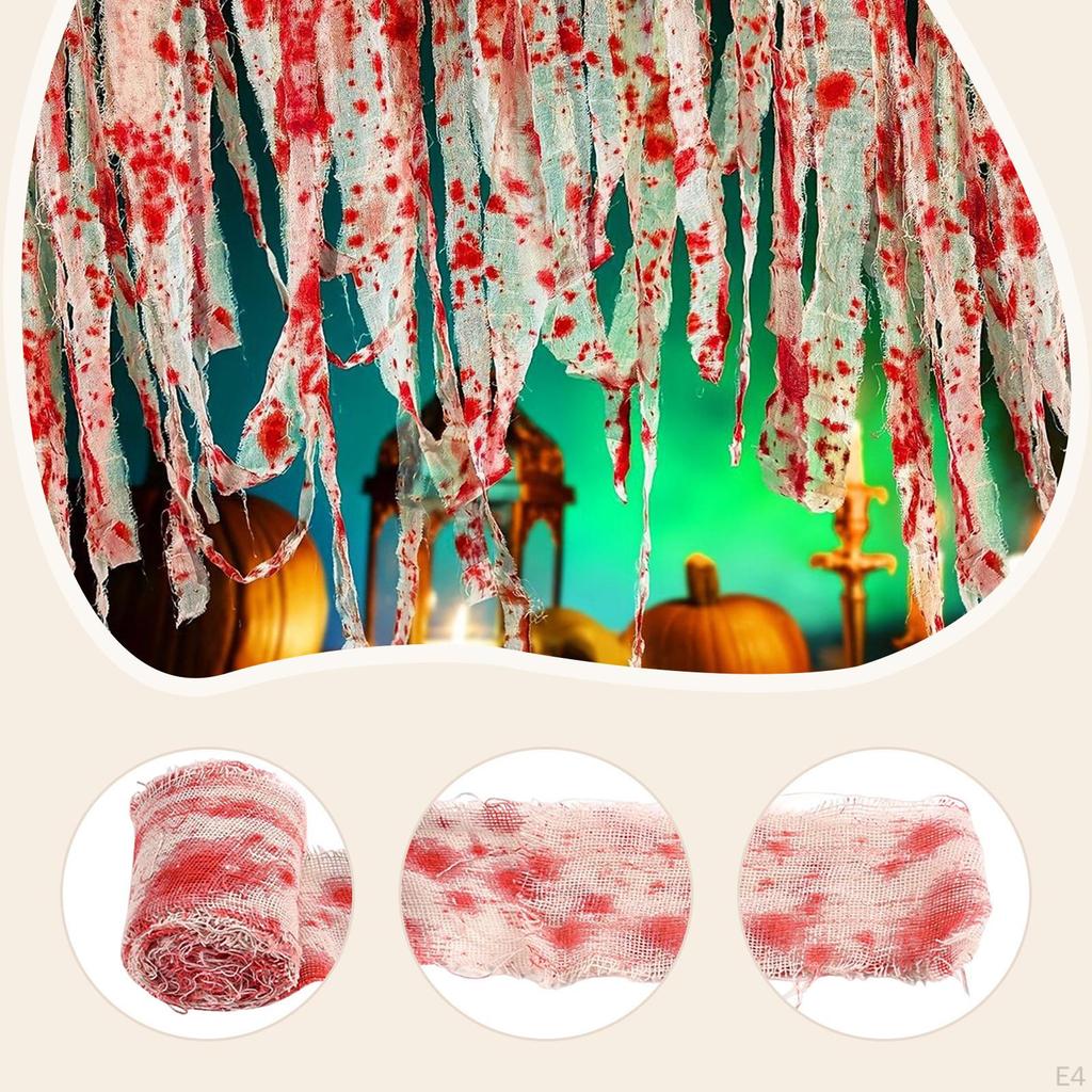 Creepy Halloween Cloth, Gauze, Cosplay Party, Photo Props, Light Decoration, Use As A