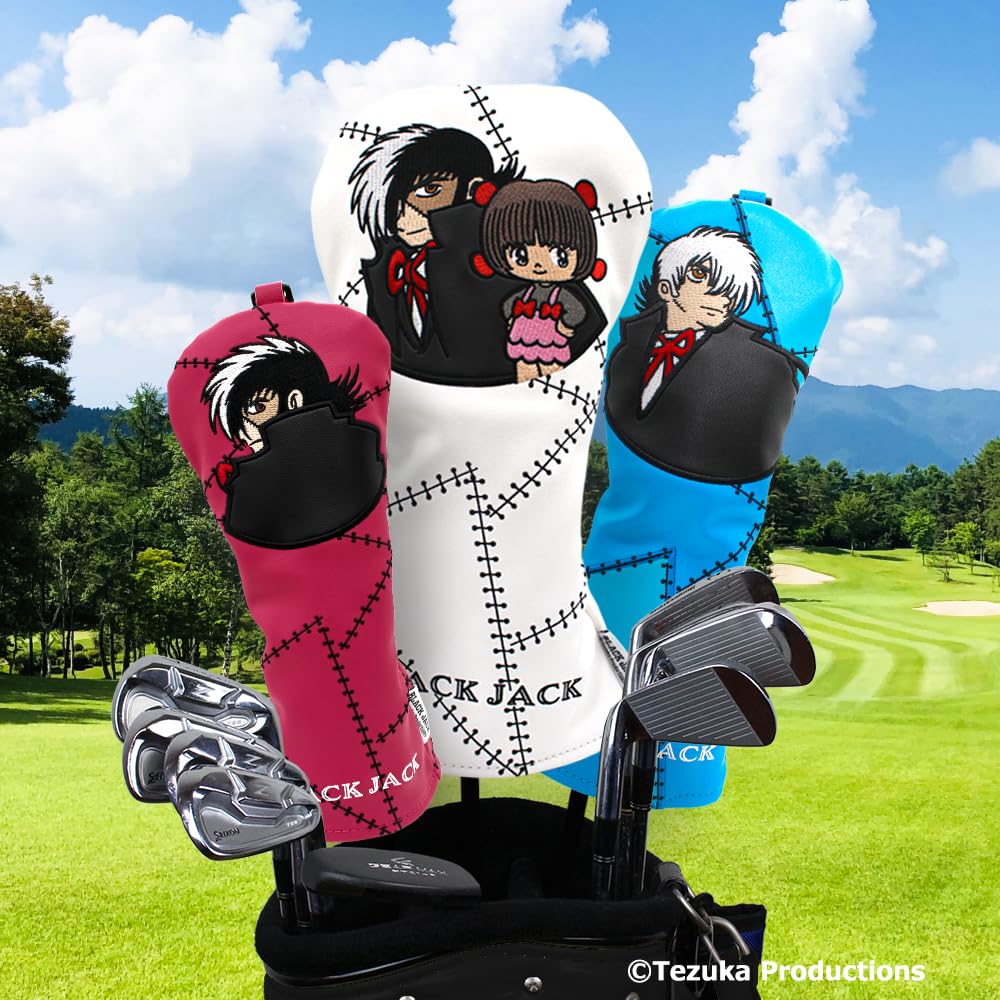 HOKUSHIN TRADING Blackjack Cat Hand Head Cover for FW OHC0067