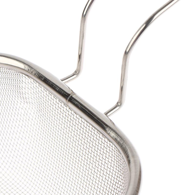 316 Stainless Steel Colander Flour Sieve Kitchen Lo Mein Strainer Deep Frying Basket Chafing Dish Versatile Cooking Utensil