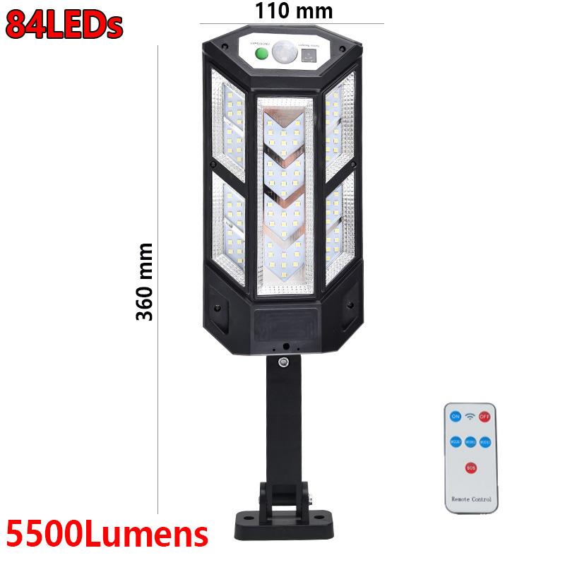 10000 Lumen Powerful Solar Led Light Outdoor Solar Lamp of Motion Sensor 4Mode Waterproof Solar Garden Light Street Yard Lantern