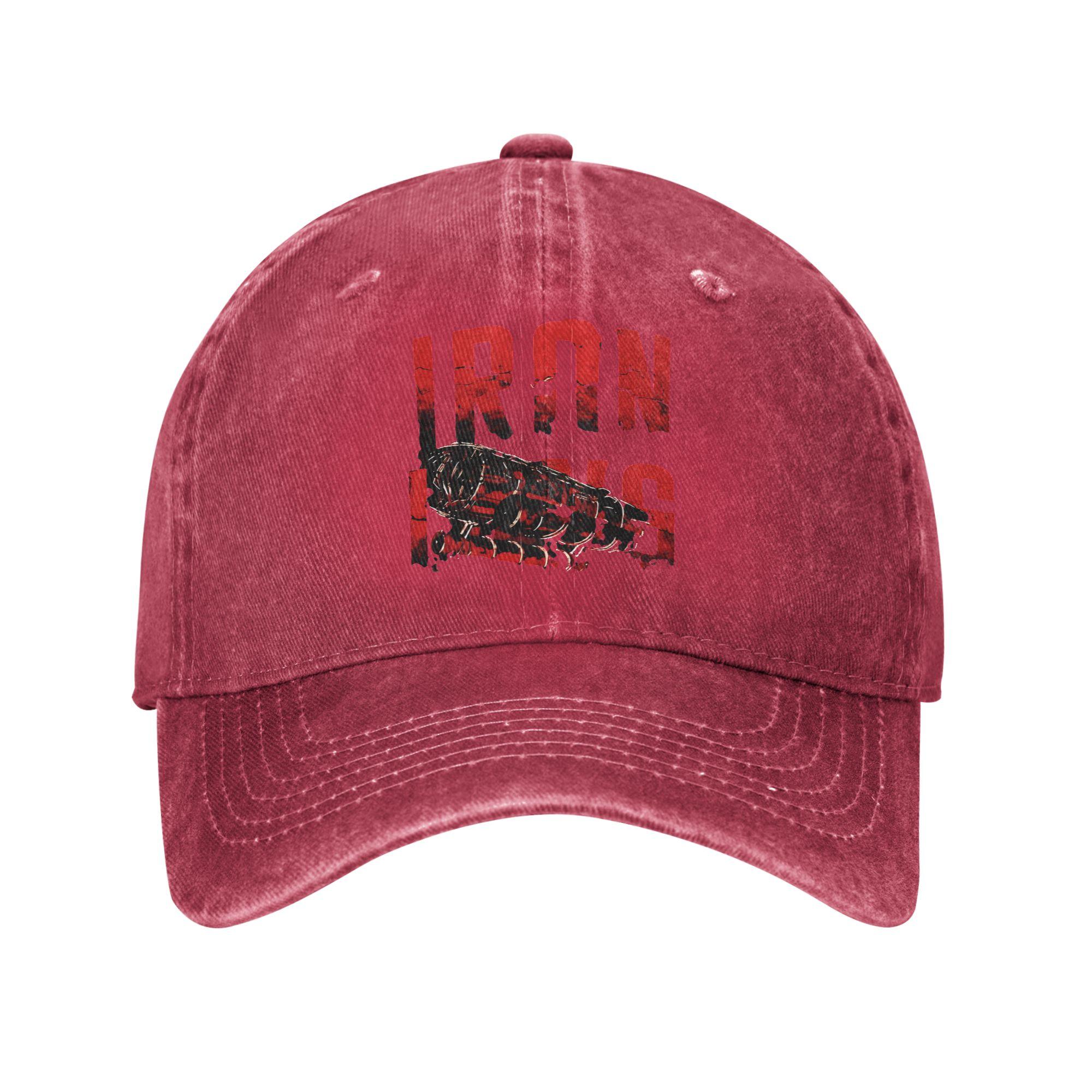 

Washed Baseball Cap Iron Lungs Summer Trucker Hat For Couple Women Fashion Outdoor Sport Sun Baseball Caps One Size