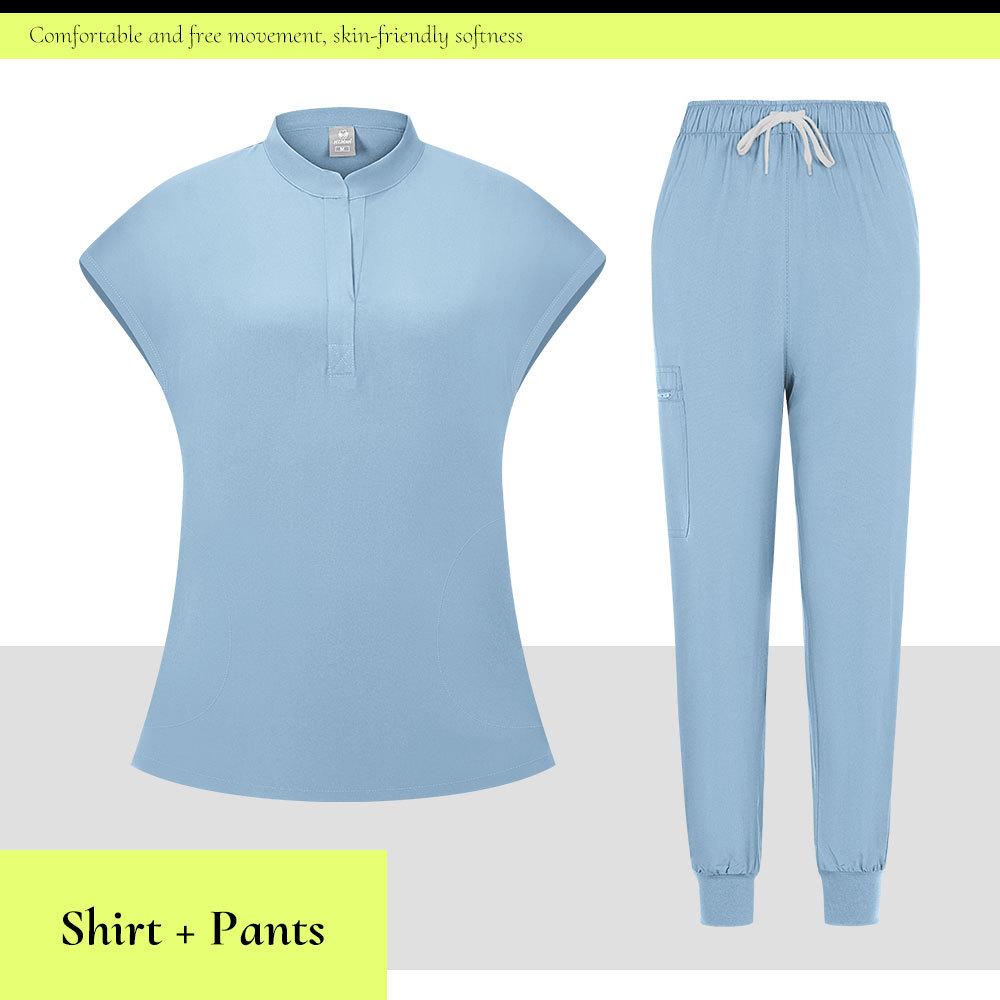 Elastic Quick-Drying Medical Uniform for Men & Women: Hospital, Dental, and Nursing