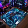 Colorful Gaming Carpet for Teens Boys Playroom,Cool Video Game Carpet for Bedroom Living Room Playroom Gameroom Decor Floor Mats