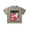 260 GSM Double Yarn 32 Count 100% Cotton Astro Boy V2 Print Unisex Heavy Cotton T Shirt