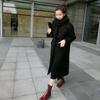 Autumn and Winter Mid-length Woolen Windbreaker Women's Slimming Over-the-knee Coat Coat