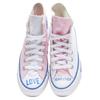 Converse Chuck Taylor All Star Comfortable and Versatile Non-Slip Abrasion Resistant High Top Espadrilles Women's Pink White