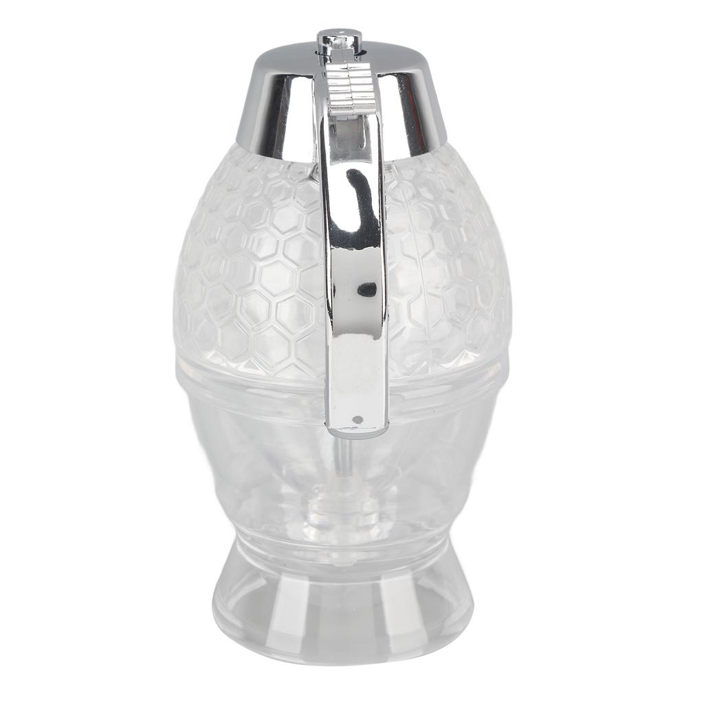 Honey Dispenser Maple Syrup Dispenser Honey Comb Shaped Honey Pot for Kitchen Tool