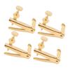 4 PCS Violin Fine Tuners for 4 4 3 4 Violin Alloy String Adjuster Anti Rust Violin Parts